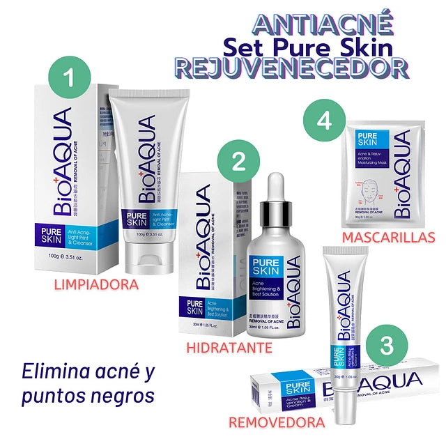 COMBO ANTI ACNE + 5 COLAGENO LABIOS